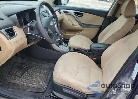 2013 Hyundai Elantra Gls from USA, damaged, VIN 5NPDH4AE6DH424254